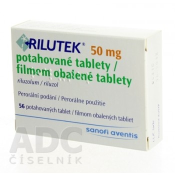 Рілутек 50 мг, 56 таблеток